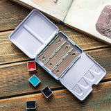 Zestaw akwareli w półkostkach Mini Urban Sketchers 8 kolorów | Różowy