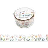 Taśma dekoracyjna Washi Die-cut | Kwiaty