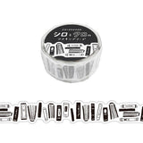 Taśma dekoracyjna Washi Die-cut | Książki