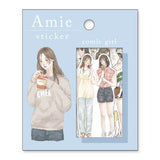 Zestaw naklejek Amie | Komiksowa dziewczyna