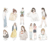 Zestaw naklejek Amie | Komiksowa dziewczyna