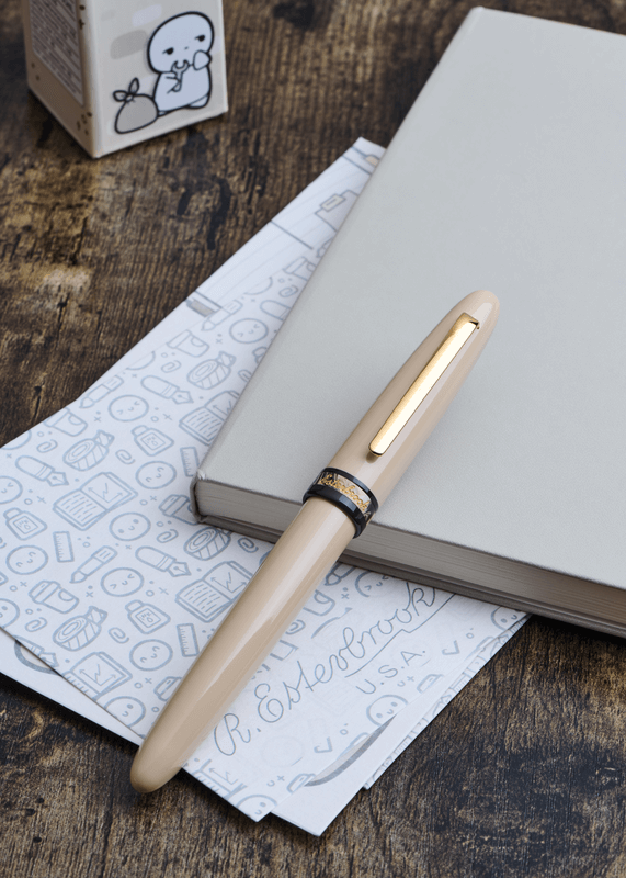 Pióro wieczne Esterbrook x TheCoffeeMonsterzCo Estie | Coffee Edition Gold Trim | Edycja Limitowana