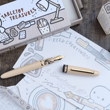 Pióro wieczne Esterbrook x TheCoffeeMonsterzCo Estie | Coffee Edition Gold Trim | Edycja Limitowana