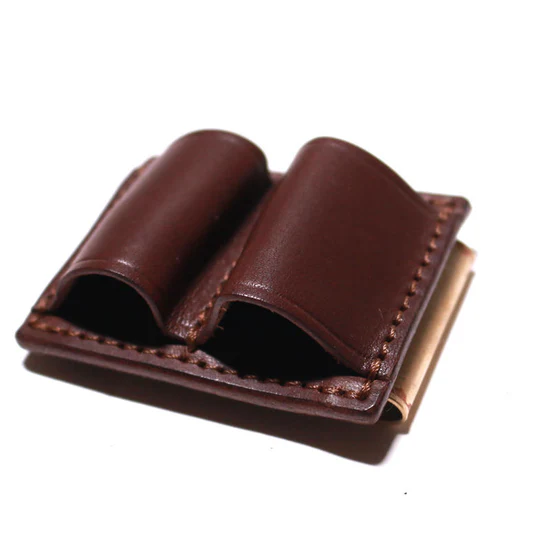 Skórzany uchwyt na długopisy The Superior Labor | Czarny