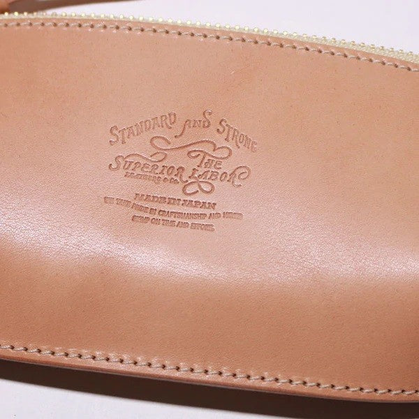 Skórzany Piórnik na zamek The Superior Labor | Naturalny