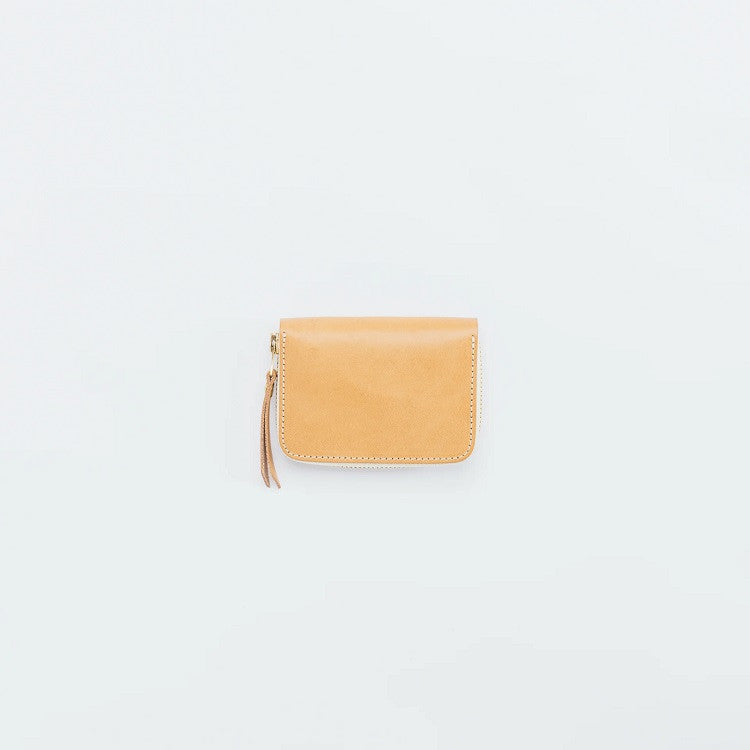 Skórzany mini portfel The Superior Labor | Naturalny