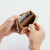 Skórzany mini portfel The Superior Labor | Brązowy