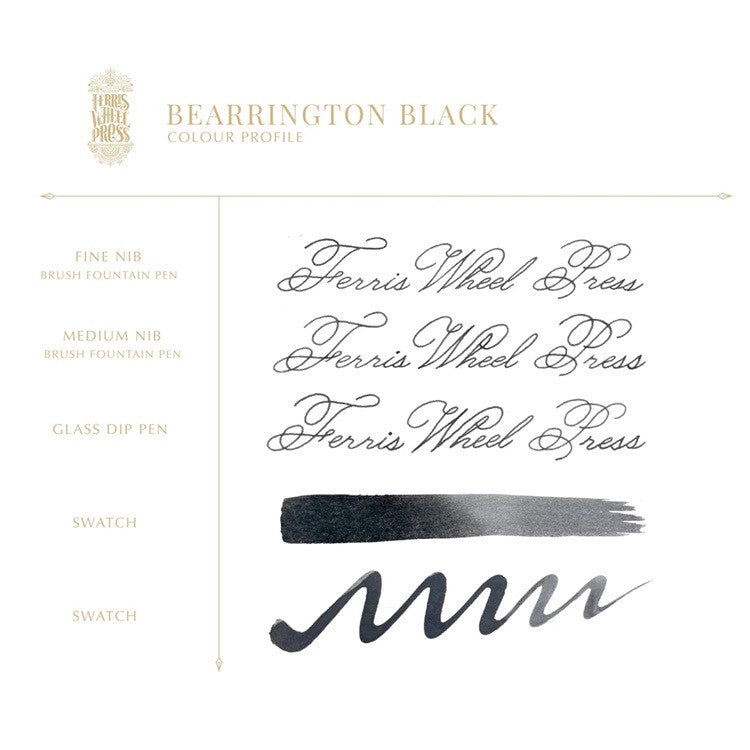 Atrament Ferris Wheel Press | Bearrington Black 38 ml