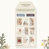 Naklejki znaczki Note & Wish | Kwiatowe Listy