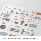Midori Stickers | Apartment interior