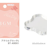 Bloczek akrylowy do stempli L