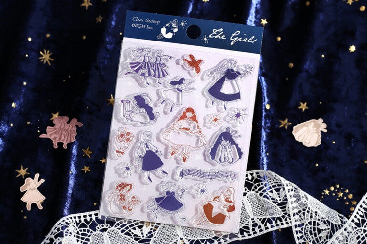 Zestaw Stempli | Dziewczyna