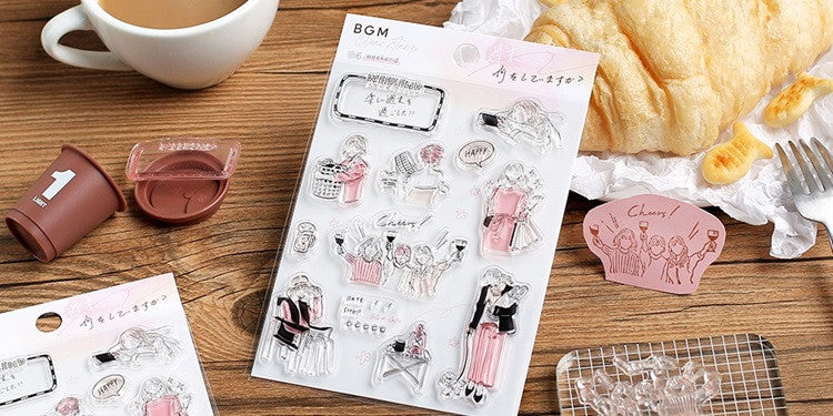 Zestaw Stempli | Czas z przyjaciółkami