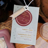 Zestaw naklejek etykiety | Drewno