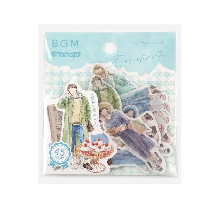 Zestaw naklejek | Na zakupach