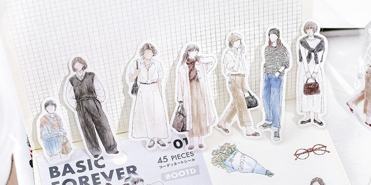 Zestaw naklejek | Szafa kapsułowa