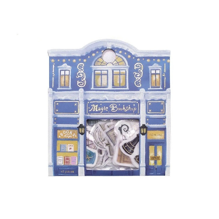 Zestaw naklejek | Magiczna księgarnia