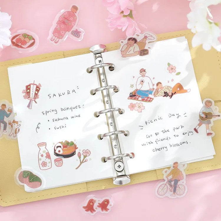 Zestaw naklejek | Sakura