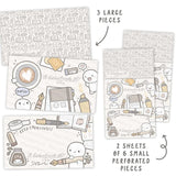 Bibułki Esterbrook x TheCoffeeMonsterzCo | Keep Creating | Edycja limitowana