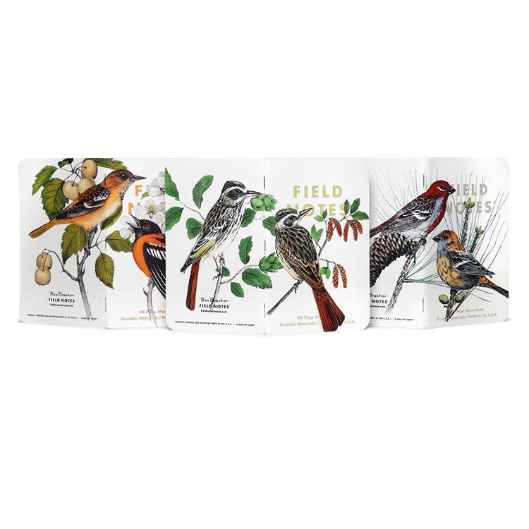 Notesy Field Notes Ptaki i Drzewa Ameryki Północnej 3 szt. w linie