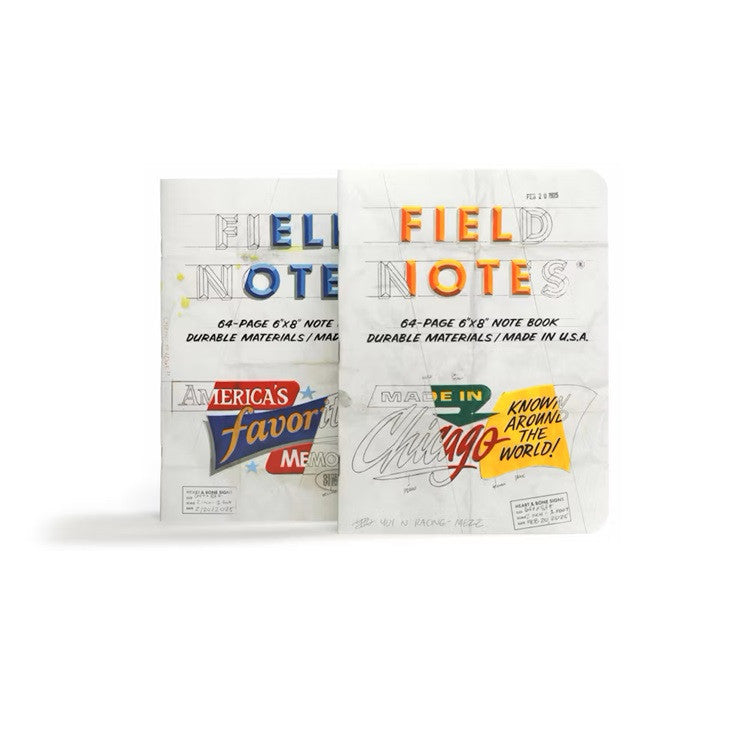 Notesy Field Notes The Chicago Look 2 szt. w kratkę