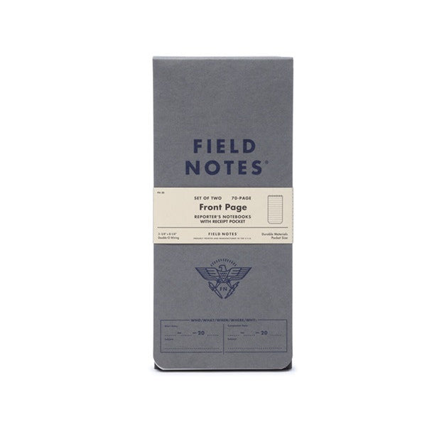Notesy Reporterskie Field Notes Front Page 2 szt. w linie