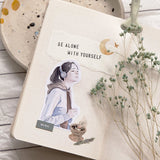 Zestaw naklejek Dziewczyny | Sama ze sobą