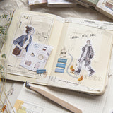 Zestaw naklejek Dziewczyny | Miejska wycieczka