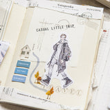 Zestaw naklejek Dziewczyny | Miejska wycieczka