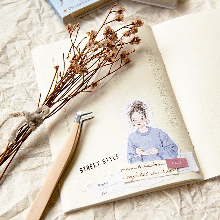 Zestaw naklejek Dziewczyny | Styl uliczny