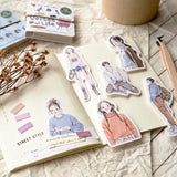 Zestaw naklejek Dziewczyny | Styl uliczny