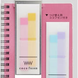 Zakładki indeksujące Clip Coco Fusen S | Proste