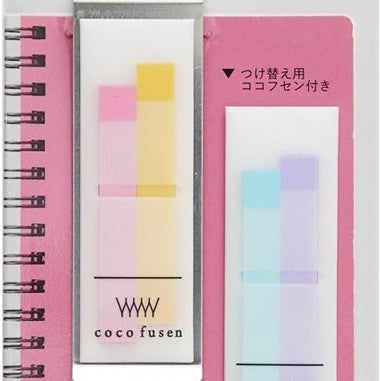 Zakładki indeksujące Clip Coco Fusen S | Proste