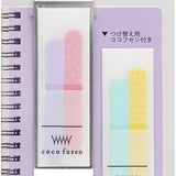 Zakładki indeksujące Clip Coco Fusen S | Zaokrąglone