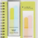 Zakładki indeksujące Clip Coco Fusen S | Zaokrąglone