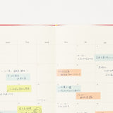 Karteczki indeksujące w dyspenserze