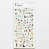 Naklejki View | Szare miasteczko