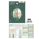 Zestaw naklejek Moments | Zielony