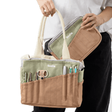Etui na artykuły papiernicze Soolla® Studio Pouch | Coffee Bean