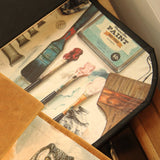 Szkicownik z wiązaniem Bomo Art | Czarny