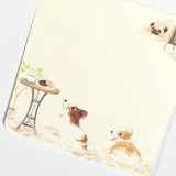 Karteczki samoprzylepne | Pieski w kawiarni