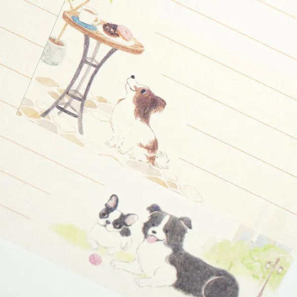 Papier listowy | Wesołe pieski