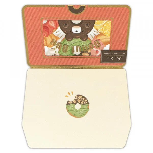 Kartka okolicznościowa | Pudełko z pączkami