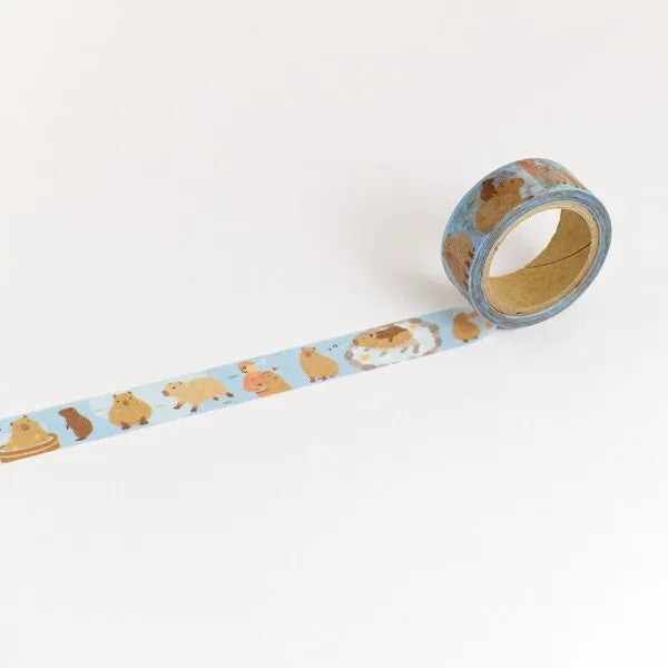 Taśma washi ZOO | Kapibara