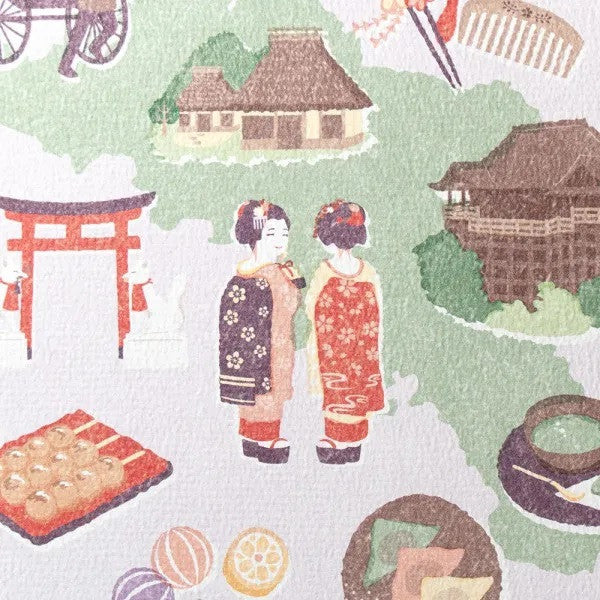 Tradycyjna japońska książeczka na pieczęcie | Kioto