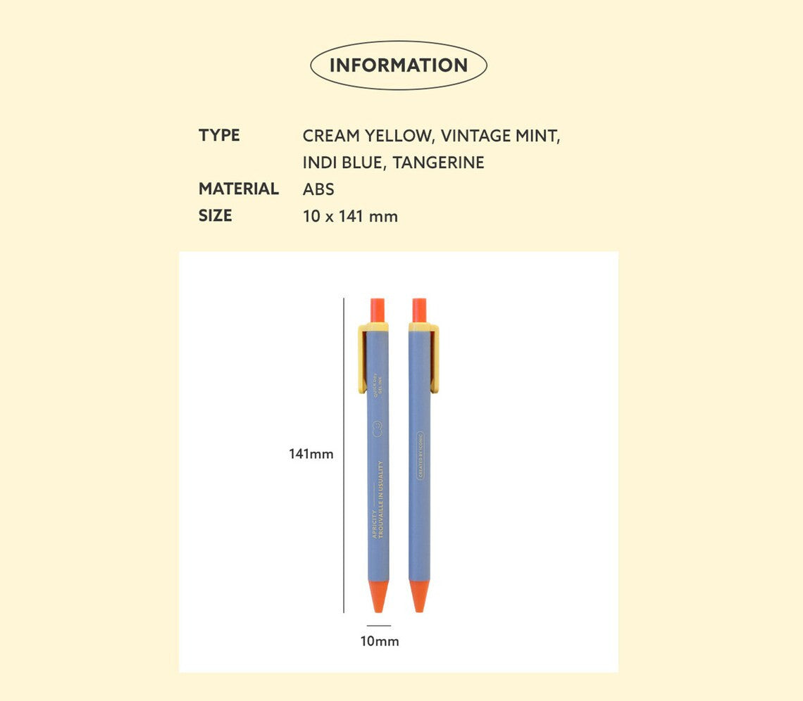 Długopis żelowy ICONIC Bubbly 0,38 mm