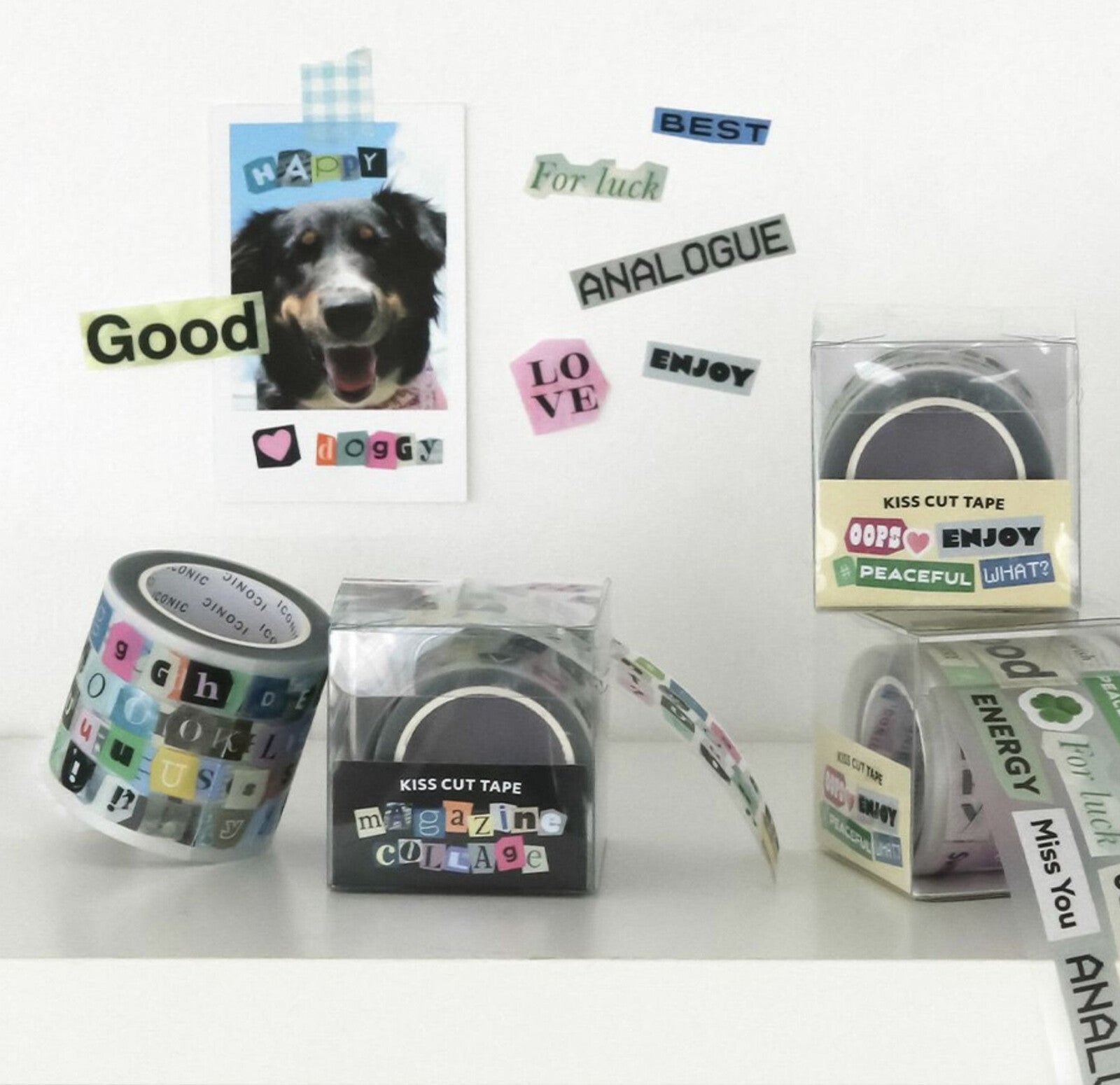 Taśma ICONIC Deco Kiss Cut | Alfabet