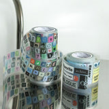 Taśma ICONIC Deco Kiss Cut | Alfabet