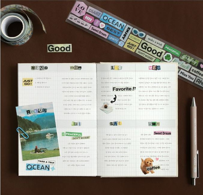 Taśma ICONIC Deco Kiss Cut | Napisy