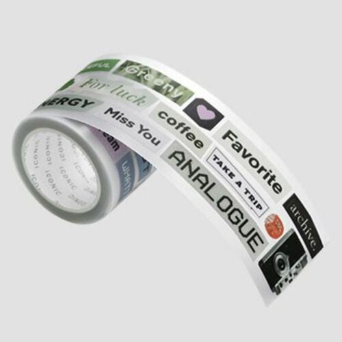 Taśma ICONIC Deco Kiss Cut | Napisy